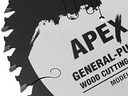 WEN BL1040C Apex 10-Inch 40-Tooth Carbide-Tipped General-Purpose Industrial-Grade Woodworking Saw Blade with Cool-Cut Coating - style: Premium