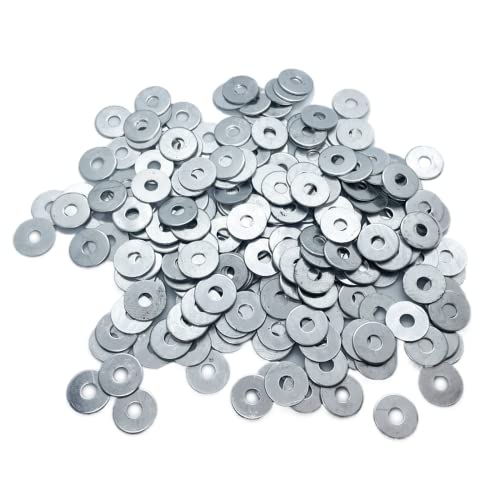 300 pcs Aluminum Pop Rivet Washers for 3/16 inch Diameter Rivets, Backup Blind Rivets Washer - size: 3/16" Washers (300 Count)