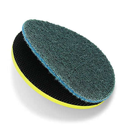 BHA 5" Hook & Loop Surface Conditioning Discs, Blue (Fine) - 10 Pack - size: Blue (Fine)