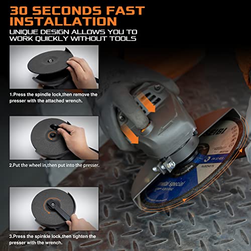 KSEIBI 711955 Angle Grinder 7 inch - style: Angled