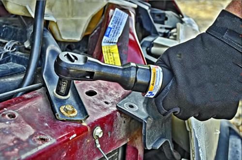 1770G 1/2" Edge Series Drive Air Ratchet Wrench, 55 ft-lbs Max Torque Output, 170 RPM, Comfort Grip, Compact, Lightweight, Black Replacement for Ingersoll Rand 1770G