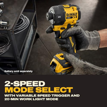 DEWALT 20V MAX 1/4 Inch Hydraulic Impact Driver (DCF870B)