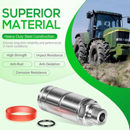 Hydraulic Female Quick Coupler For John Deere 6400 6410 6420 6430 7430
