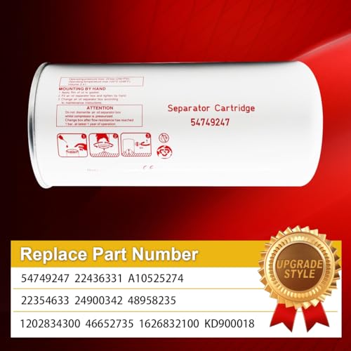 54749247 Air Oil Separator Filter Replace 22436331 A10525274 22354633