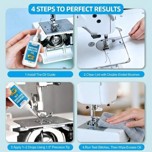 1oz Fine Light Sewing Machine Oil and Lubricant with Applicator - size: 1 fl oz