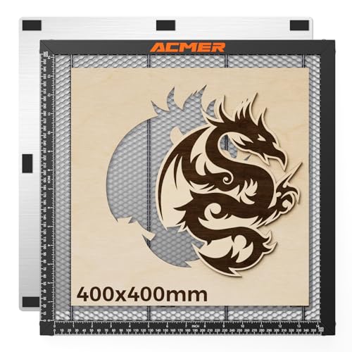 ACMER Honeycomb Laser Bed with Aluminum Plate, 440x440mm Cutting Table - size: 440*440