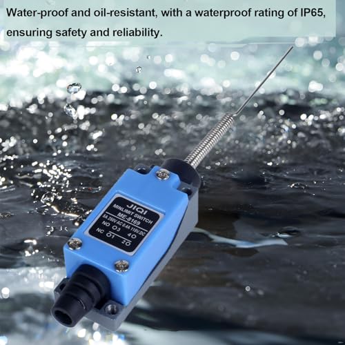 Momentary Limit Switch Travel Switch,omnidirectional Thin Lever Spring Rod,NO and NC self-resetting momentary switches (4pcs) - style: ME-8169