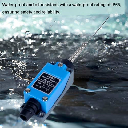 Momentary Limit Switch Travel Switch,omnidirectional Thin Lever Spring Rod,NO and NC self-resetting momentary switches (4pcs) - style: ME-8169