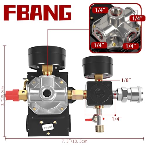Air Compressor Pressure Switch with Pressure Regulator