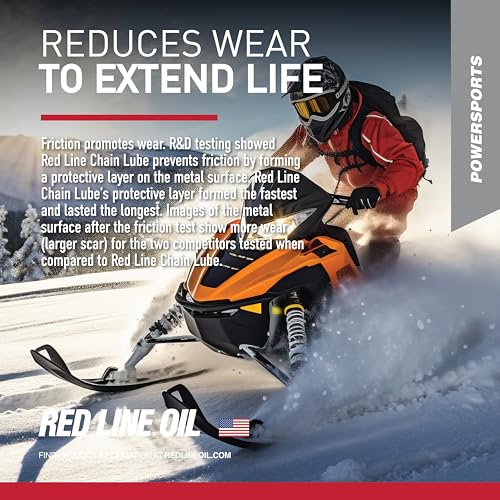 Red Line 43103 Chain Lube with Shockproof - 13 Ounce