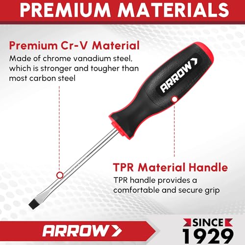ARROW 7-Piece Magnetic Screwdriver and Magnetizer/Demagnetizer Set