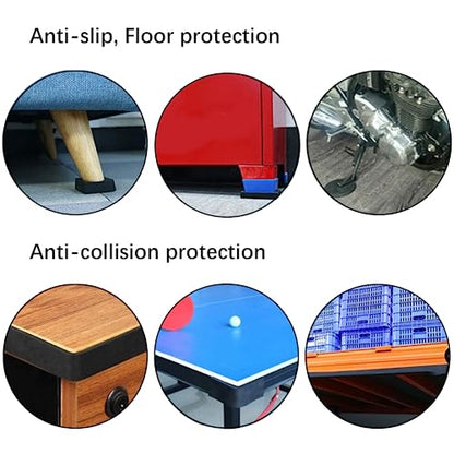 Solid Rubber Strip Roll 1/4 (.25)" Thick X 4" Wide X 10'Long - size: 4"X10'X1/4, style: No Adhesive