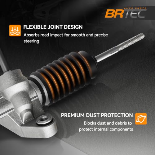 BRTEC 26-2633 Hydraulic Power Steering Rack and Pinion Assembly - color: 26-2633