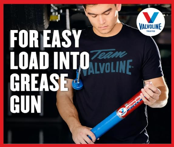 Multi-Vehicle High Temp Red Grease 14.1 OZ Cartridge VV-615 | Lithium Complex EP | NLGI #2 GC-LB | 0°F to 375°F | Extreme Pressure | Disc Brake, Chassis, Suspension, Wheel Bearings