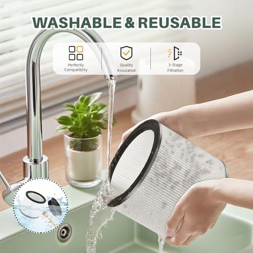 Reusable Wet Dry Vacuum Filter Replacement – Fits Shop Vac 90304