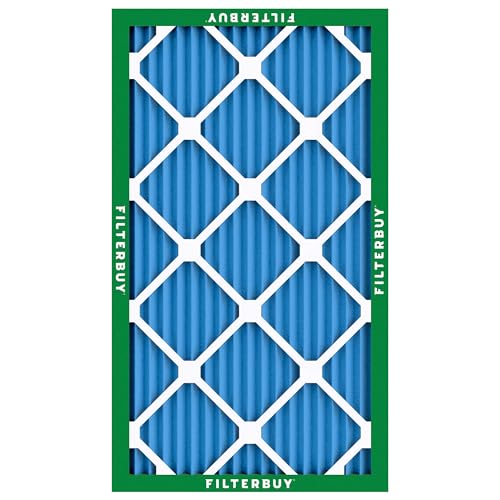 Filterbuy 11.25x23.25x1 Air Filter MERV 13 Smoke & Allergy Defense (1-Pack) - size: 11.25x23.25x1