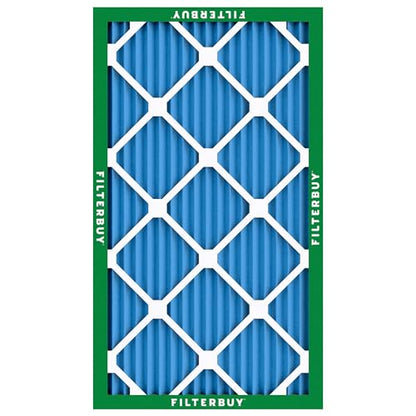 Filterbuy 11.25x23.25x1 Air Filter MERV 13 Smoke & Allergy Defense (1-Pack) - size: 11.25x23.25x1
