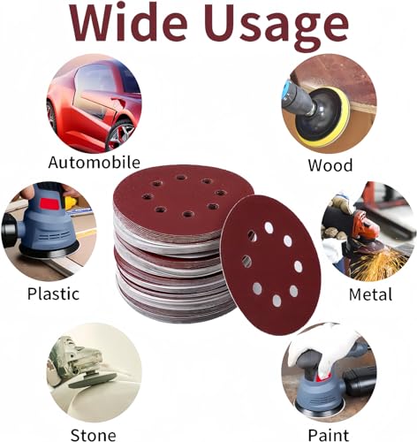 1-Inch Wet or Dry Sandpaper Sanding Paper disc Sanding Discs 800 Grit 100 Pcs - size: 100Pcs 1-inch 800 Grit