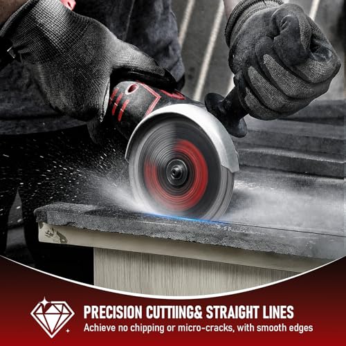 3PCS Diamond Blades, 4.5",Multipurpose, Suitable for Cutting Metal