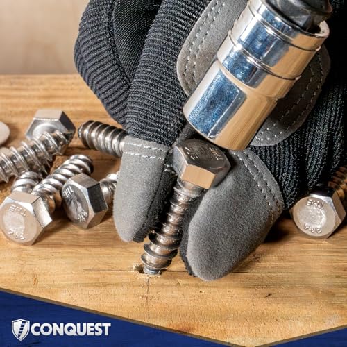 Conquest Lag Bolts 3/8" x 7" - size: 3/8"-7 x 7"