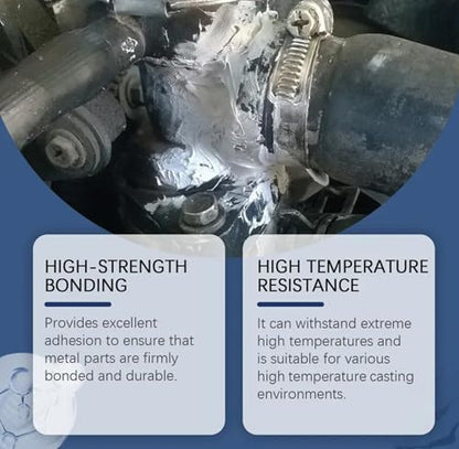 Magic Metal Welding Glue – Strong Metal Epoxy Adhesive for Welding Repairs, Wood, Plastic, Industrial Bonding and Long-Lasting Performance