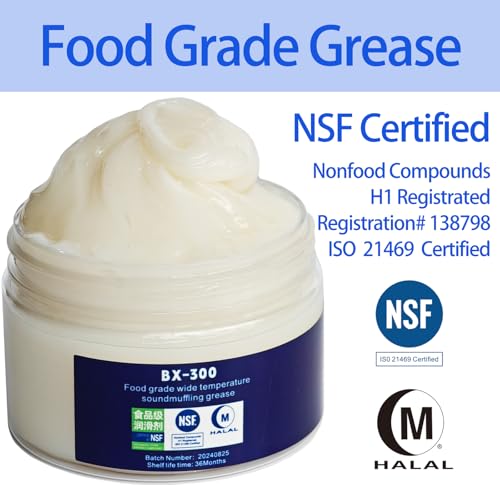 Food Grade Grease for Stand Mixer 4 oz NSF Certified Maintain & Lubricate Your Food Machine for Optimal Performance!