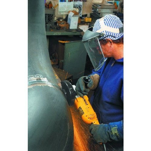 DEWALT Angle Grinder, 7-Inch, 4-Amp, 8,500 RPM, With Dust Ejection System, Corded (DWE4517)