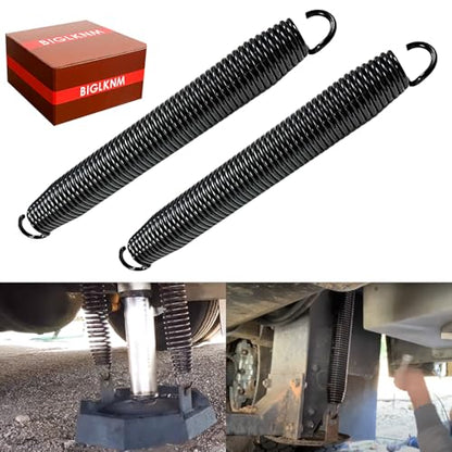 2 Pack R3847 Spring for RV Hydraulic Leveling Jacks Black 13-3/8"