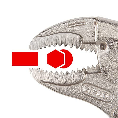 TEKTON Locking Pliers Set, 10-Piece | PLK99904 - size: 10-Piece