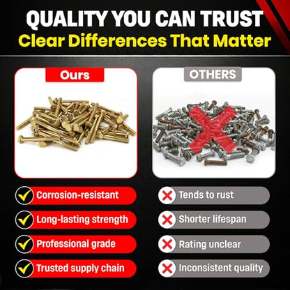 Chenango Supply 1/4-20 x 2 Grade 8 Hex Head Bolts - size: 1/4-20x2 50pcs