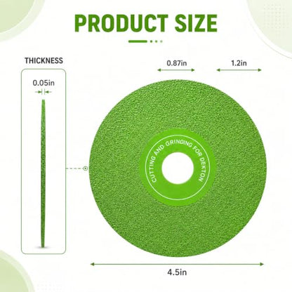 4.5Inch Diamond Saw Blades 3PCS Diamond Tile Cutting Disc for Angle Grinder