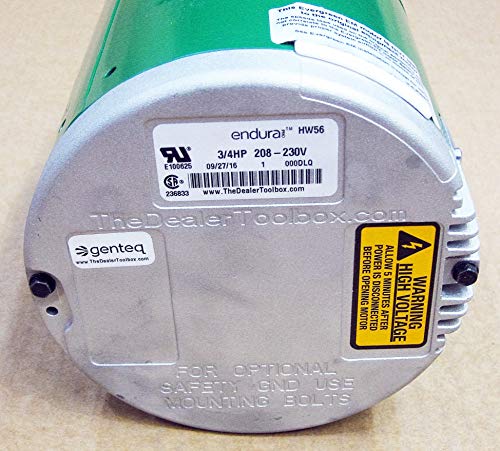 6207E Evergreen ECM, X-13 motor 3/4HP,208V