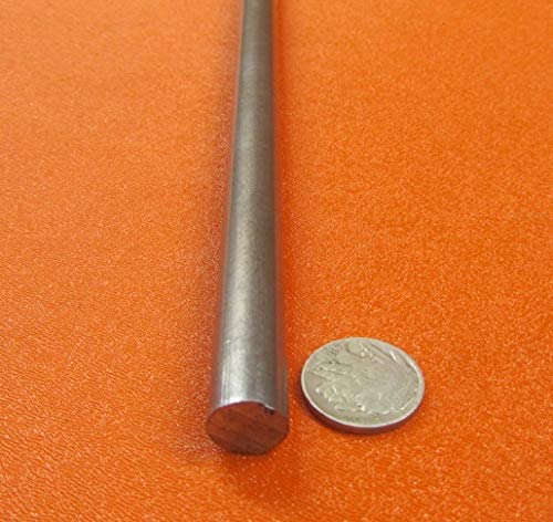 1018 Carbon Steel Round Rod .500" (1/2") Diameter x 3 Ft. Length