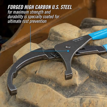 Channellock Oil Filter Plier 215 - Adjustable Slip-Joint, 5-1/2 In Max Dia - 15-Inch - size: 15 inch