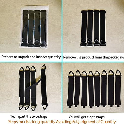 ZTSXLLIM Extension Cord Organizer Garage Organization with Carabiner 8 Pack - size: 8L/0M/0S
