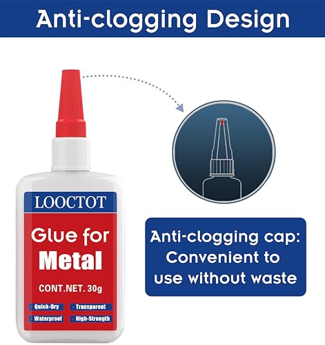 30g Metal Glue,Small Piece Metal Repair,Super Instant Glue for Repair - style: Metal Glue