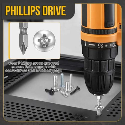 DTGN #6-32 Phillips Pan Head Machine Screw W/Nut&Washer 304 300pcs - size: #6-32