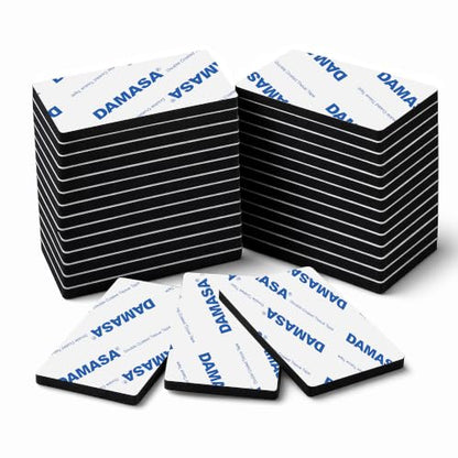 DAMASA Double Sided Adhesive Pads, 60 Pack - size: Pre-Cut 1.97" x 1.18"