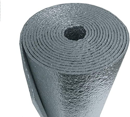 US Energy Products Reflective Foam Core Insulation Shield, Heat Shield, Thermal Insulation Shield Vapor Barrier (R8) Water Proof Meets All Fire Codes (1/4 inch Thick) (3ft x 5ft (15 sqft)) - style: 3ft x 5ft (15 sqft)