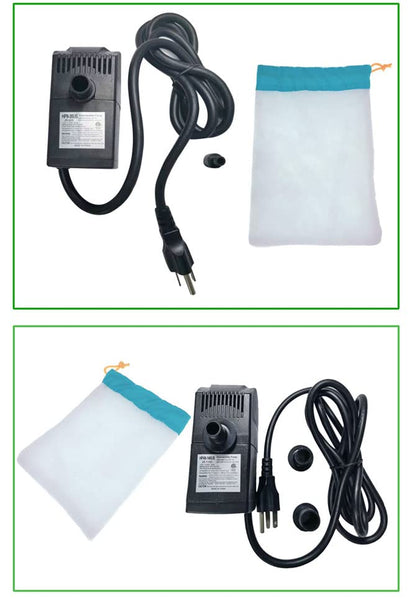 Pump Filter Bag Large, Mesh Barrier Bag 12 inch x 10 inch for Submersible Water Pumps under 1000GPH