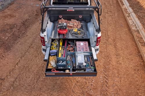 Weather Guard 308-3-04 Pack Rat® Heavy-Duty Lockable Steel Drawer Storage Unit, 48in x 39.75in x 9.5in (White)