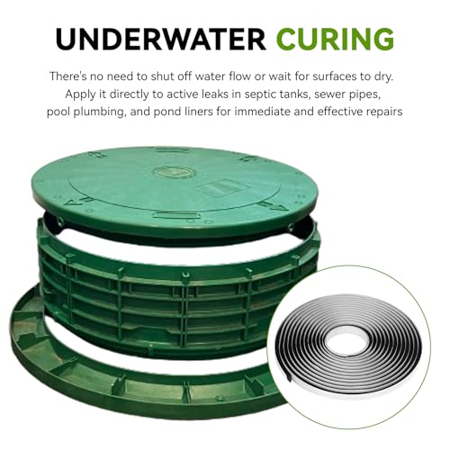 5/16" x 20ft Butyl Sealing Rope for Tuf-Tite and Polylok Septic Tank Risers