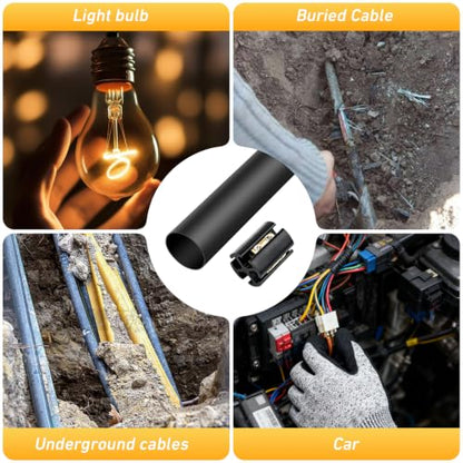 1 Set Underground Wire Splice Kit, Fits 14/3 to 8/3 AWG Wire