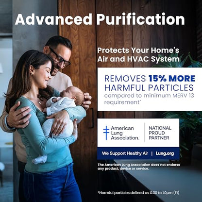 AprilAire 813 Replacement Filter for AprilAire Whole House Air Purifier 2025FG - MERV 13, Healthy Home Allergy, 20x25x4 Air Filter (Pack of 1) - style: Healthy Air 13