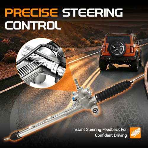BRTEC Power Rack and Pinion Steering Assembly for Honda Accord 03-07 - color: 26-2703