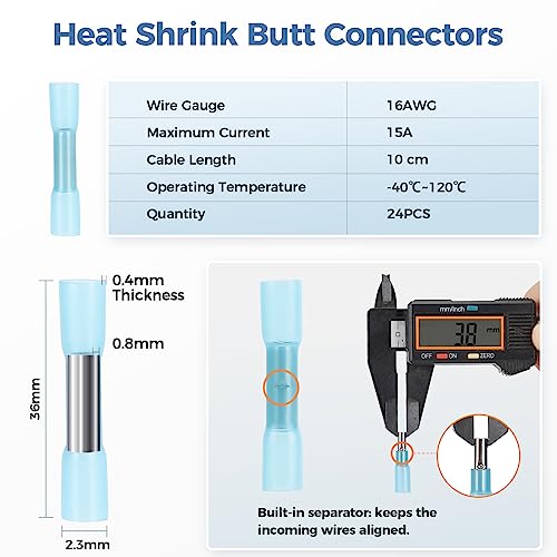 6 Kit Deutsch DT 8 pin Grey Male Female Wiring Harness - color: Grey 8Pin, size: 6Set