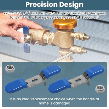 Rk34-Bvhd 3/4" Inch Ball Valve Handle Replacement