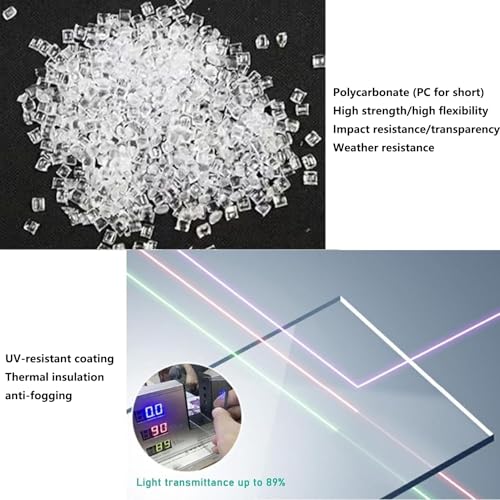 Clear Polycarbonate Roof Panels Greenhouse Panels Acrylic Plastic Sheet