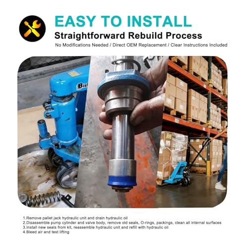 52103704-SUPER Seal Kit for Bishamon BS-55 BS-65 Pallet Jack