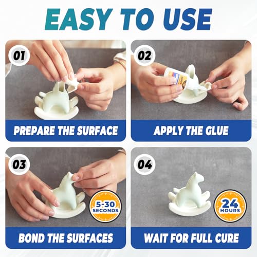 Thin Super Glue Liquid 60g, Fast CA Glue for Plastic Glass Ceramic Wood - size: 2oz, style: Thin